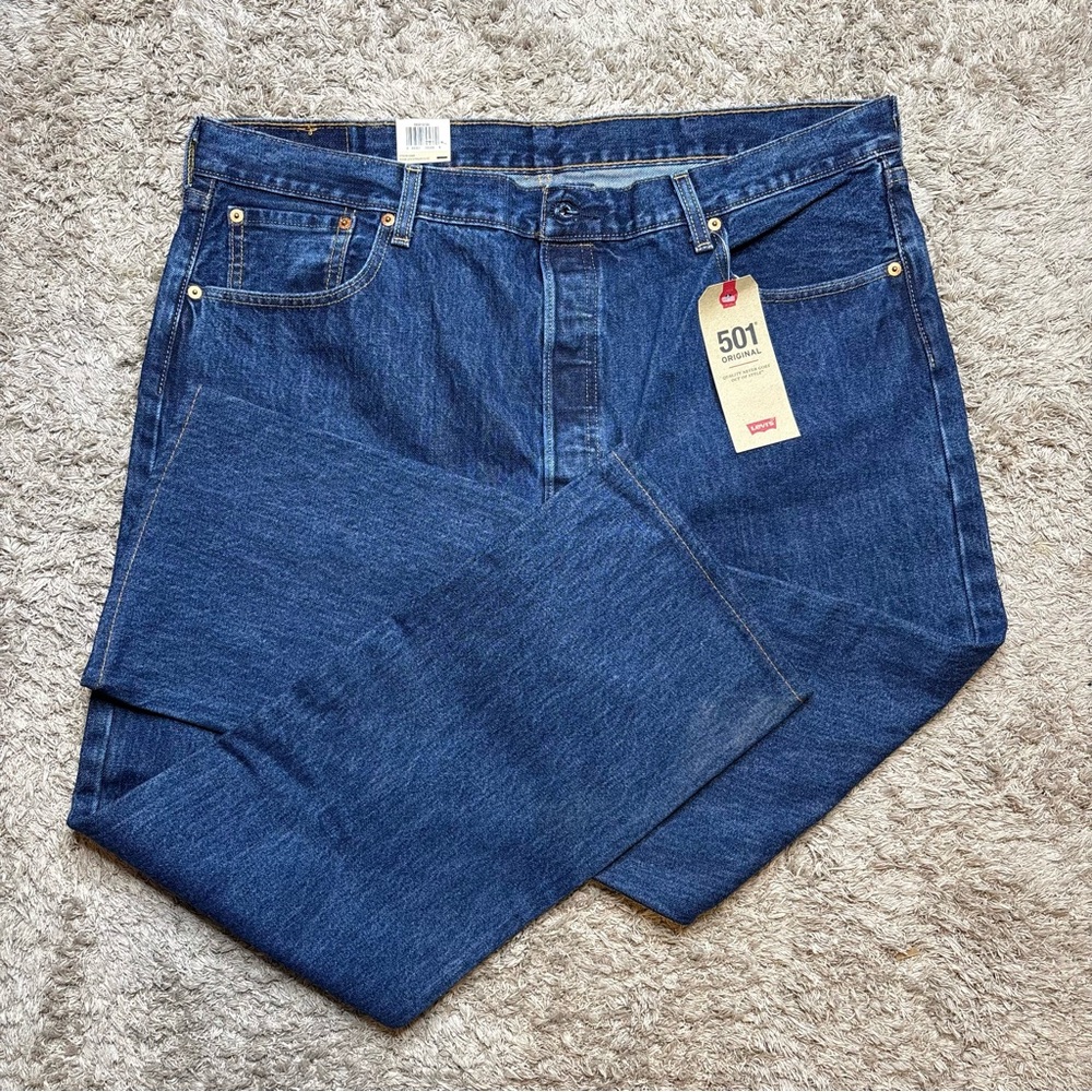 Levi's Dark Blue Denim Jeans size 40x32